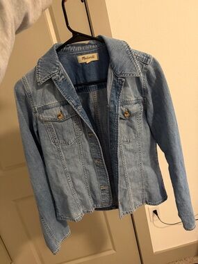 Madewell Light Blue Denim Trucker Jacket
